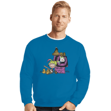 Load image into Gallery viewer, Shirts Crewneck Sweater, Unisex / Small / Sapphire Harley Quinnuts
