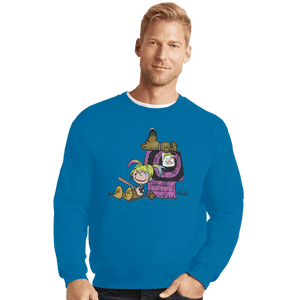 Shirts Crewneck Sweater, Unisex / Small / Sapphire Harley Quinnuts