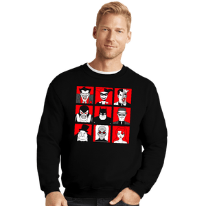 Shirts Crewneck Sweater, Unisex / Small / Black The Batman Villains