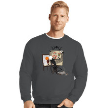 Load image into Gallery viewer, Daily_Deal_Shirts Crewneck Sweater, Unisex / Small / Charcoal Jack Rockwell
