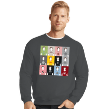 Load image into Gallery viewer, Shirts Crewneck Sweater, Unisex / Small / Charcoal Scott Pilgrim T-Shirts
