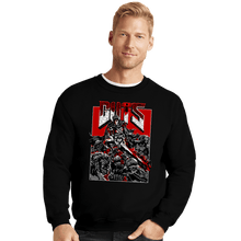 Load image into Gallery viewer, Daily_Deal_Shirts Crewneck Sweater, Unisex / Small / Black Doom Guts
