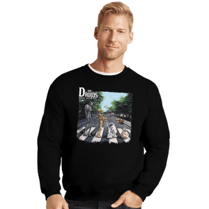 Shirts Crewneck Sweater, Unisex / Small / Black Droids