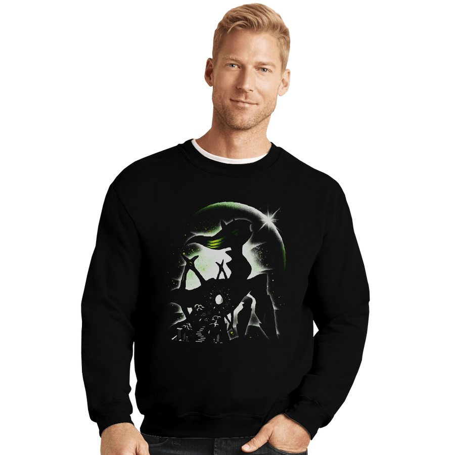 Shirts Crewneck Sweater, Unisex / Small / Black Power Of Creation