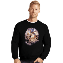 Load image into Gallery viewer, Secret_Shirts Crewneck Sweater, Unisex / Small / Black Arabian  Nights
