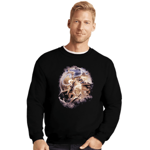 Secret_Shirts Crewneck Sweater, Unisex / Small / Black Arabian  Nights