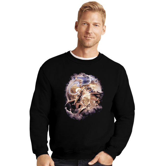 Secret_Shirts Crewneck Sweater, Unisex / Small / Black Arabian  Nights