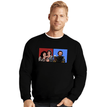 Load image into Gallery viewer, Daily_Deal_Shirts Crewneck Sweater, Unisex / Small / Black Prepare To Die
