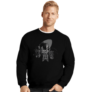Secret_Shirts Crewneck Sweater, Unisex / Small / Black Resident Rhapsody