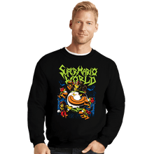 Load image into Gallery viewer, Daily_Deal_Shirts Crewneck Sweater, Unisex / Small / Black Send In The Clown
