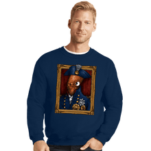 Load image into Gallery viewer, Daily_Deal_Shirts Crewneck Sweater, Unisex / Small / Navy The Admiral
