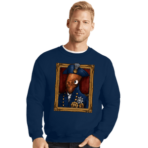 Daily_Deal_Shirts Crewneck Sweater, Unisex / Small / Navy The Admiral
