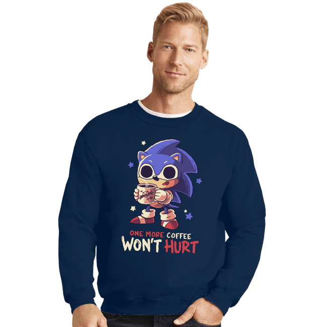 Secret_Shirts Crewneck Sweater, Unisex / Small / Navy One More Cup