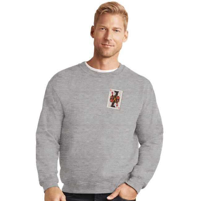 Shirts Crewneck Sweater, Unisex / Small / Sports Grey Mon Capitaine