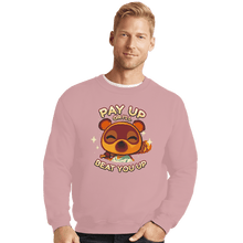Load image into Gallery viewer, Shirts Crewneck Sweater, Unisex / Small / Pink Pay Up
