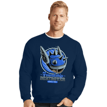 Load image into Gallery viewer, Daily_Deal_Shirts Crewneck Sweater, Unisex / Small / Navy Friendship Destroyer
