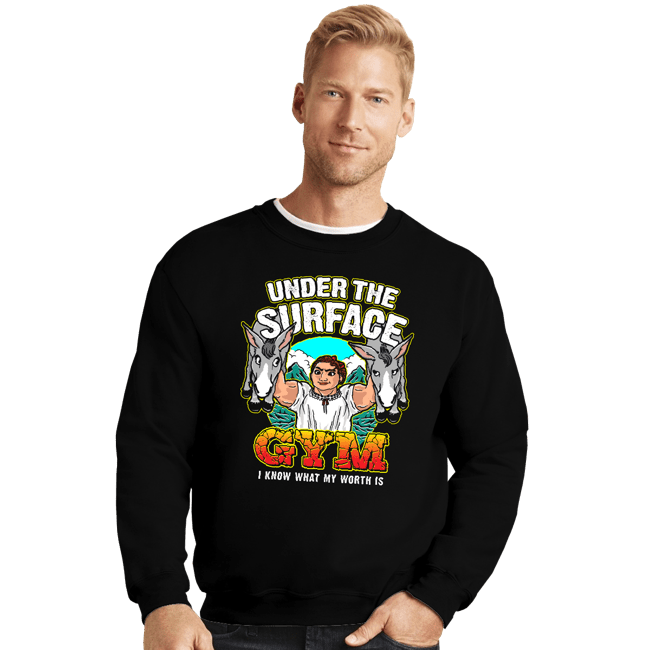 Daily_Deal_Shirts Crewneck Sweater, Unisex / Small / Black Luisa's Gym