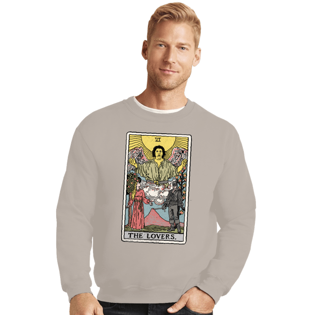 Secret_Shirts Crewneck Sweater, Unisex / Small / Sand Buttercup and Westley