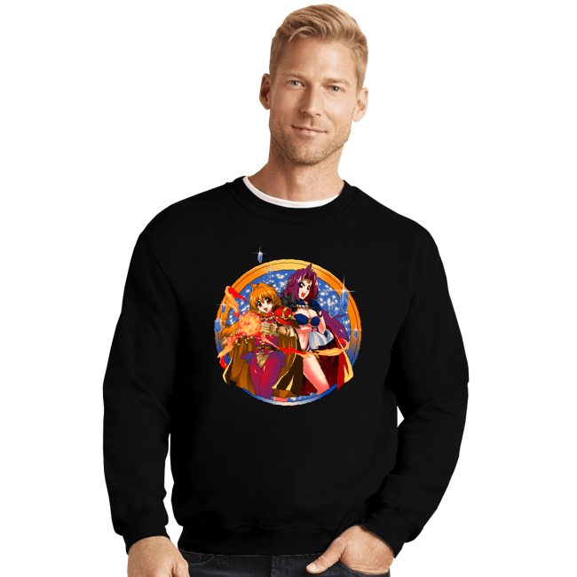 Secret_Shirts Crewneck Sweater, Unisex / Small / Black Slayers!