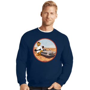 Daily_Deal_Shirts Crewneck Sweater, Unisex / Small / Navy Luke Skywockawocka