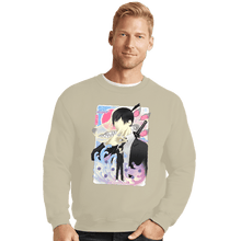 Load image into Gallery viewer, Daily_Deal_Shirts Crewneck Sweater, Unisex / Small / Sand Musha-e Aki
