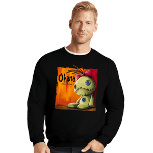 Daily_Deal_Shirts Crewneck Sweater, Unisex / Small / Black OhaNa