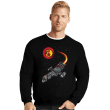 Load image into Gallery viewer, Shirts Crewneck Sweater, Unisex / Small / Black Leaf On The Wind
