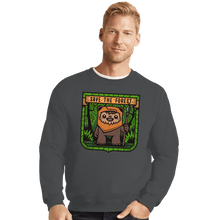 Load image into Gallery viewer, Shirts Crewneck Sweater, Unisex / Small / Charcoal Save The Forest
