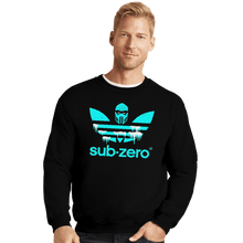 Load image into Gallery viewer, Shirts Crewneck Sweater, Unisex / Small / Black Sub-Zero
