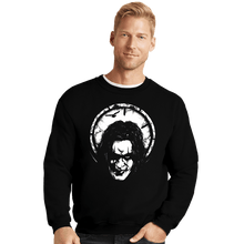 Load image into Gallery viewer, Secret_Shirts Crewneck Sweater, Unisex / Small / Black Eric Draven.
