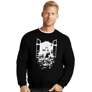 Shirts Crewneck Sweater, Unisex / Small / Black Fractured Empire 2