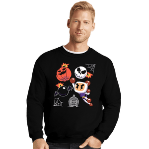 Shirts Crewneck Sweater, Unisex / Small / Black Bomb