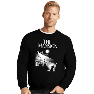 Shirts Crewneck Sweater, Unisex / Small / Black The Mansion