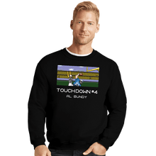 Load image into Gallery viewer, Secret_Shirts Crewneck Sweater, Unisex / Small / Black Touchdown Bundy
