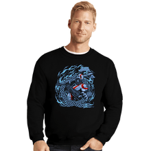 Load image into Gallery viewer, Daily_Deal_Shirts Crewneck Sweater, Unisex / Small / Black Prepare For Ragnarok
