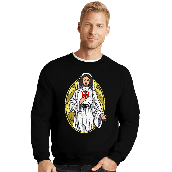 Shirts Crewneck Sweater, Unisex / Small / Black Our Lady Of Hope