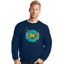 Load image into Gallery viewer, Daily_Deal_Shirts Crewneck Sweater, Unisex / Small / Navy Digivice
