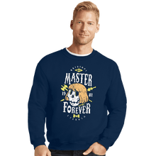 Load image into Gallery viewer, Shirts Crewneck Sweater, Unisex / Small / Navy He-Man Forever
