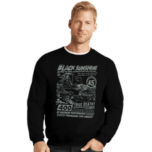 Load image into Gallery viewer, Daily_Deal_Shirts Crewneck Sweater, Unisex / Small / Black Black Sunshine
