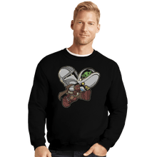 Load image into Gallery viewer, Shirts Crewneck Sweater, Unisex / Small / Black Bounty Bros

