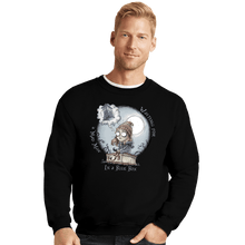 Load image into Gallery viewer, Shirts Crewneck Sweater, Unisex / Small / Black The Girl Who Waited
