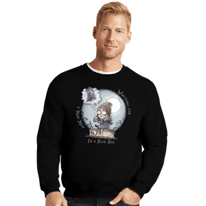 Shirts Crewneck Sweater, Unisex / Small / Black The Girl Who Waited