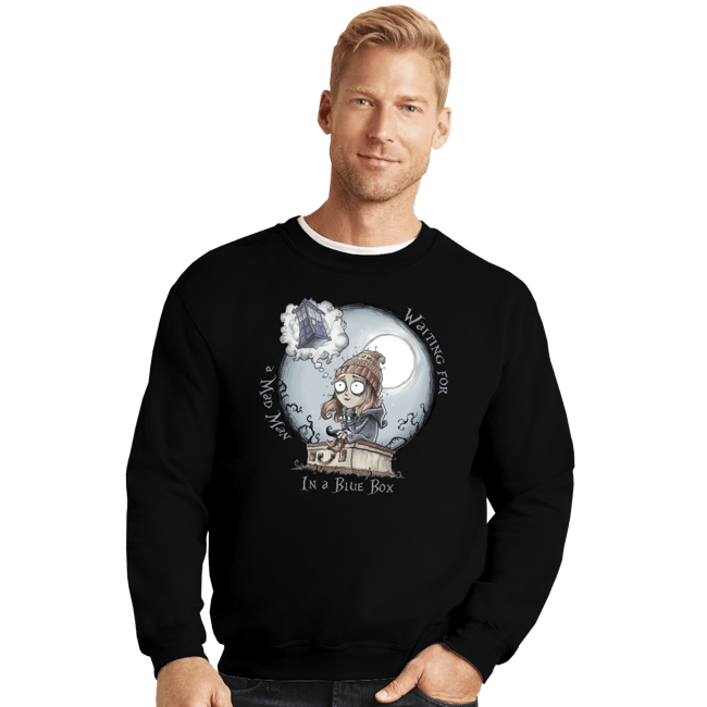 Shirts Crewneck Sweater, Unisex / Small / Black The Girl Who Waited