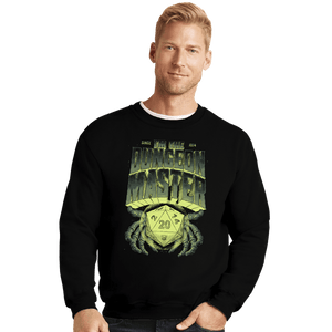 Daily_Deal_Shirts Crewneck Sweater, Unisex / Small / Black I'm The Dungeon Master