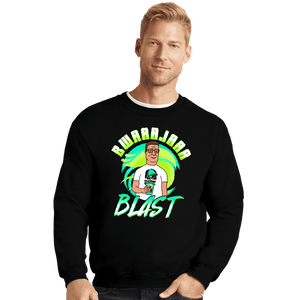 Secret_Shirts Crewneck Sweater, Unisex / Small / Black Bwaajaa Blast