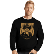Load image into Gallery viewer, Shirts Crewneck Sweater, Unisex / Small / Black Ahriman
