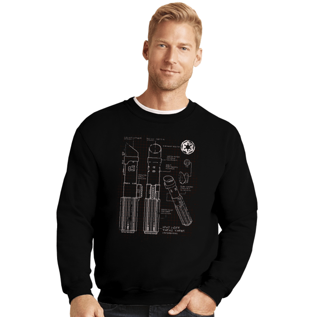 Daily_Deal_Shirts Crewneck Sweater, Unisex / Small / Black Darkside Schematics