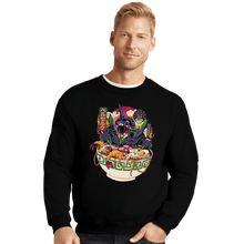 Load image into Gallery viewer, Daily_Deal_Shirts Crewneck Sweater, Unisex / Small / Black Ramen EVA
