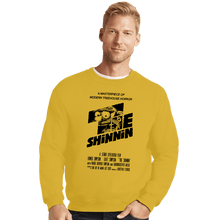 Load image into Gallery viewer, Secret_Shirts Crewneck Sweater, Unisex / Small / Gold Shinnin
