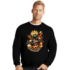 Shirts Crewneck Sweater, Unisex / Small / Black Power Of Fusions